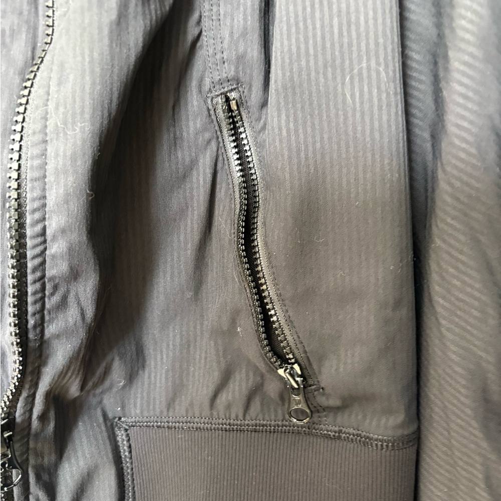 Gray Zip-Up Jacket